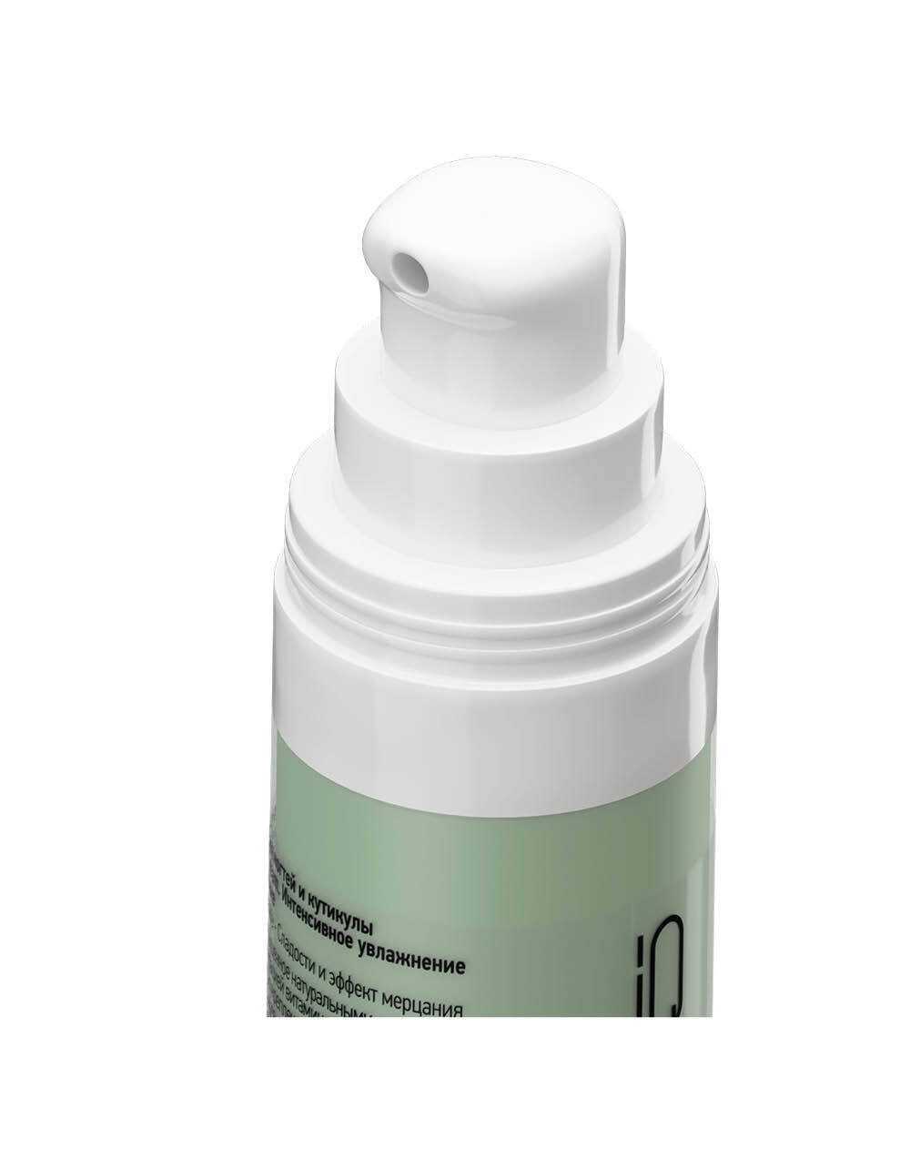 IQ Beauty Крем-масло для ногтей и кутикулы Smoothie Oil Cream Aloe & Mint, 15 мл