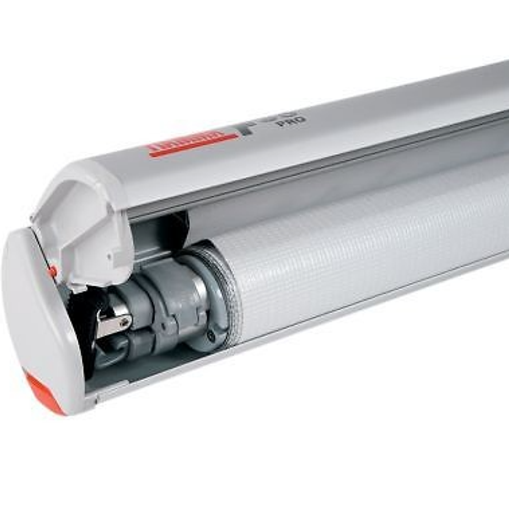 Маркиза Fiamma F35 PRO 2.2м, раскладывается вручную, корпус Titanium (серебристый) полотно серое