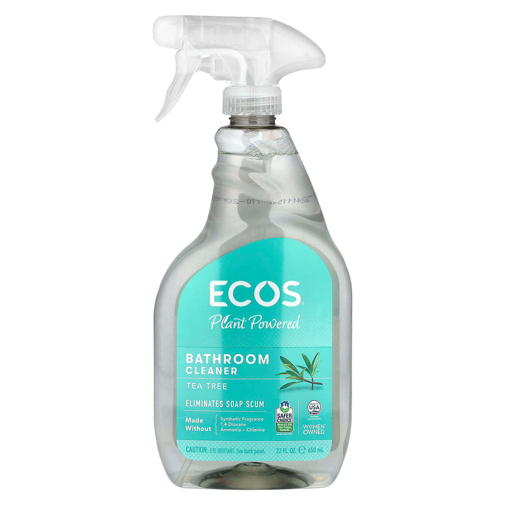 Earth Friendly Products, Ecos, очищающее средство для душа, чайное дерево, 650 мл (22 жидк. унц.)