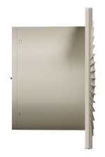 Вентилятор накладной SLIM D125 обр.клапан Ivory DICITI