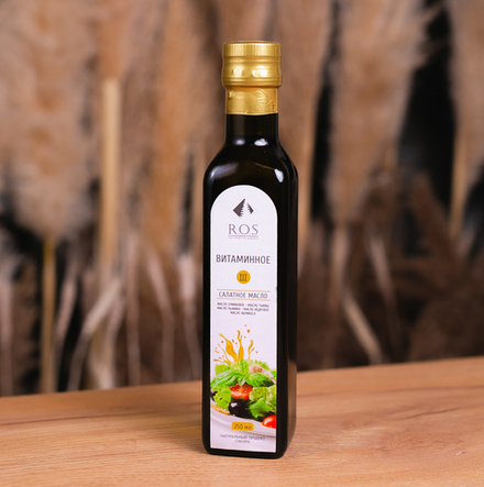 Салатное масло 1 "Кедр, Кунжут, Подсолнечник, Тыква", 250 мл