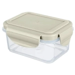 Контейнер для продуктов 0,25л «Smart lock» прямоугольный светло-серый 433111630