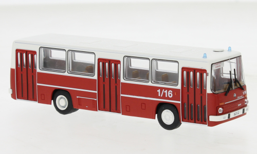 Городской автобус Ikarus 260, пожарная команда Аэропорт Лейпциг, 1972, 1:87