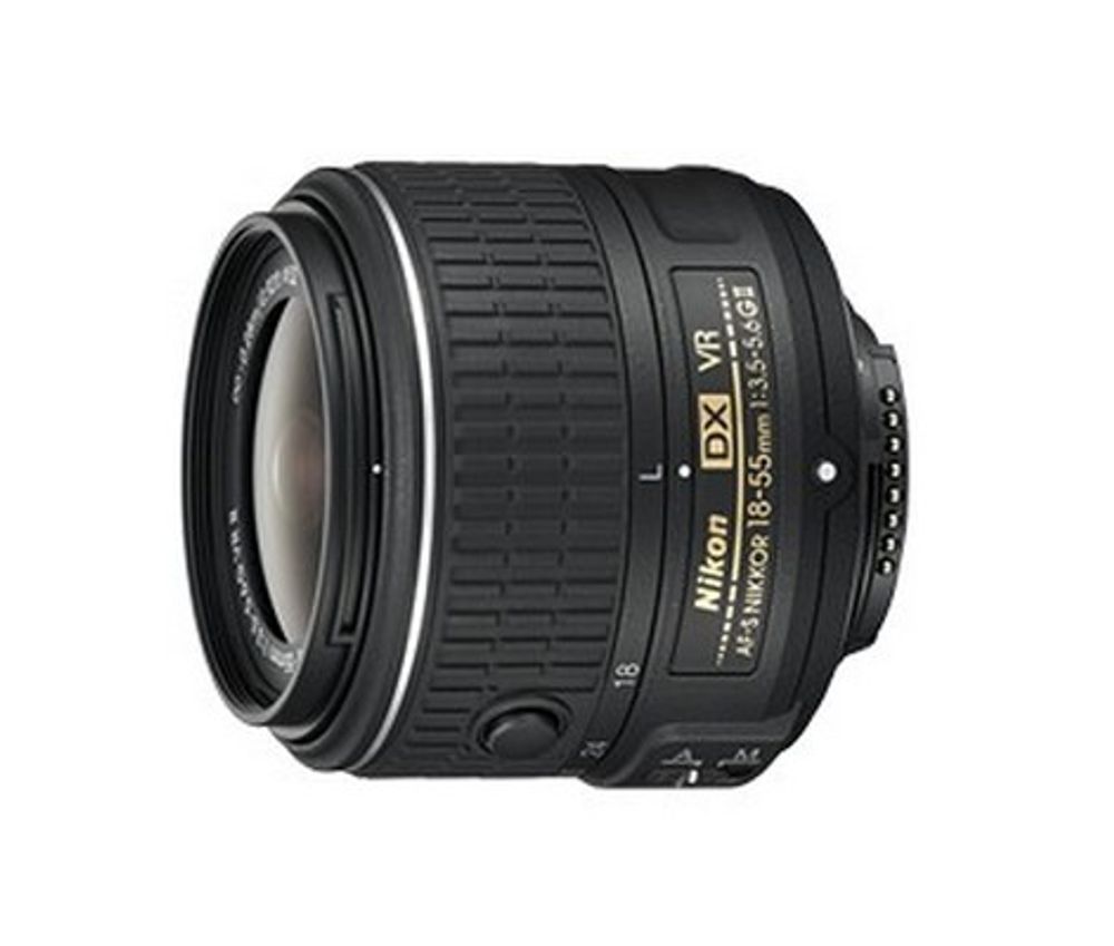 Nikon 18-55mm f/3.5-5.6G AF-P VR II DX, черный