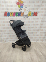 Коляска прогулочная Indigo Mega Темно-серый