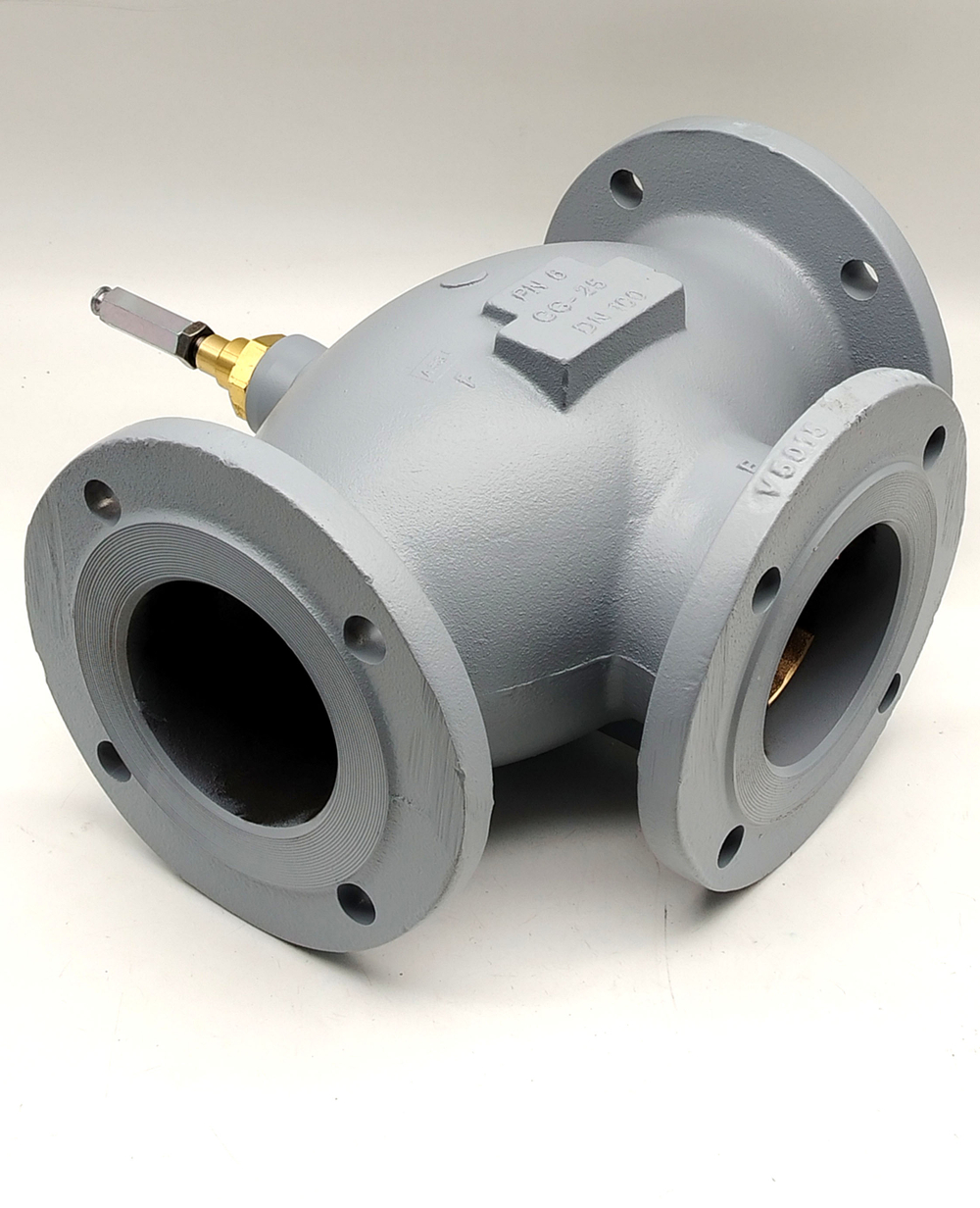 Клапан трёхходовой Honeywell Ду100 DN100 V5015A1151 Kvs-140 PN6