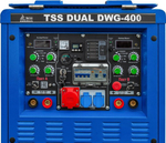 Сварочный генератор ТСС DUAL DWG-400 двухпостовой дизельный 044768