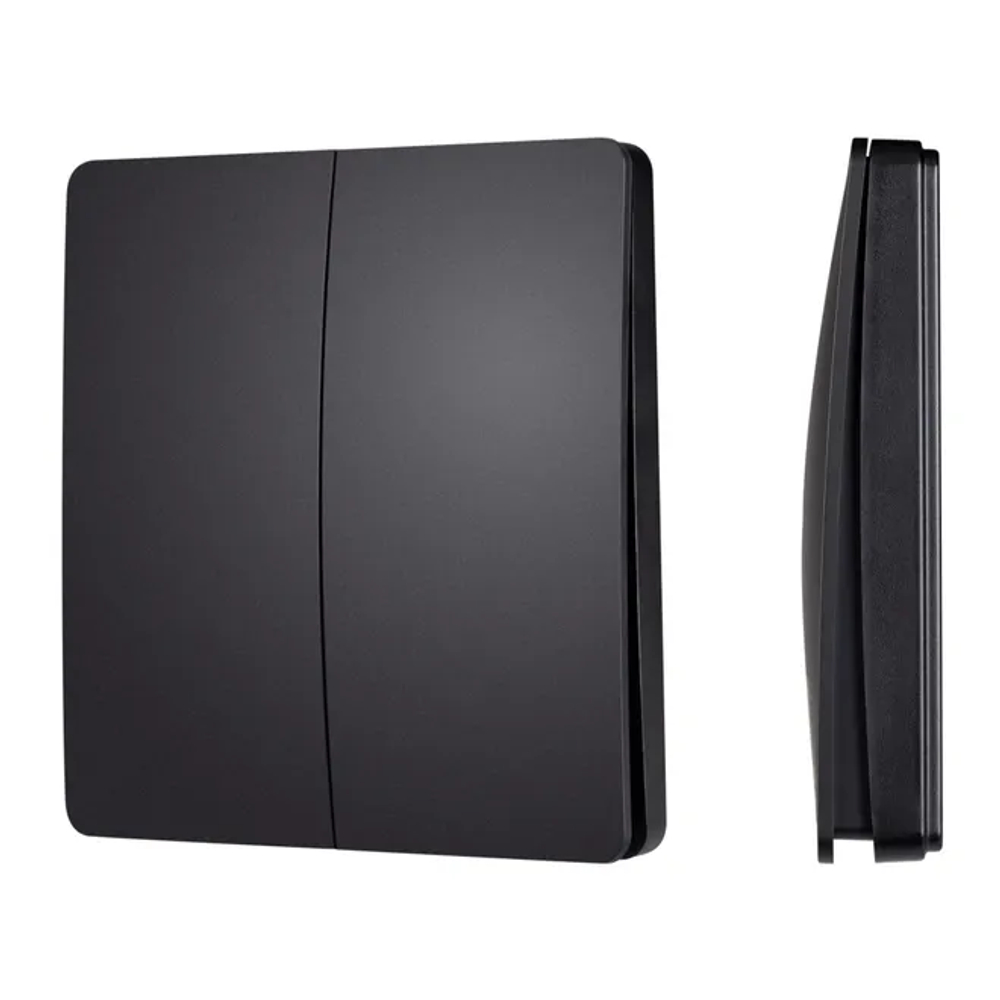 INTELLIGENT ARLIGHT Кнопочная панель KINETIC-801-22-2G-WP-SUF Black (No battery, IP67, 433Mhz) (IARL, IP67 Пластик, 3 года) 048257