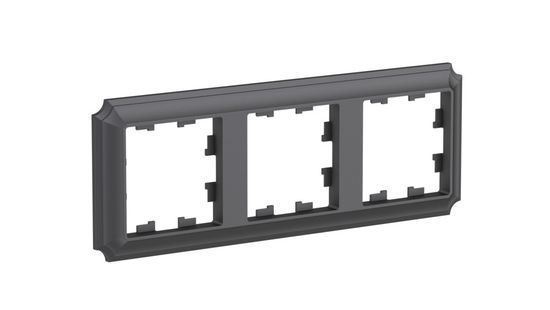 Рамка 3-м AtlasDesign Antique универс. базальт SE ATN101403