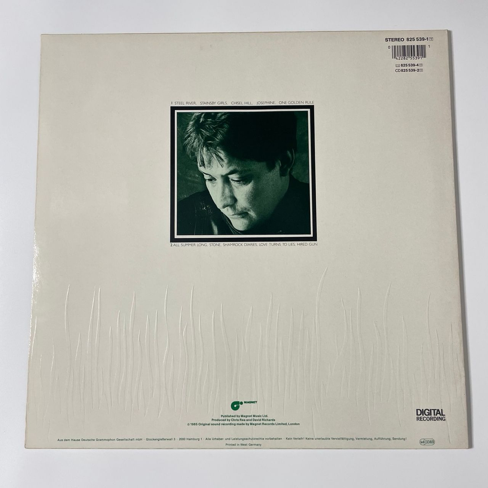 Винтажная виниловая пластинка LP Chris Rea Shamrock Diaries (Германия 1985)