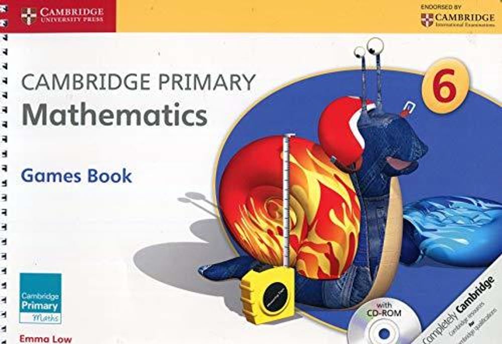 Cam Prim Maths Stg 6 Gms Bk+R