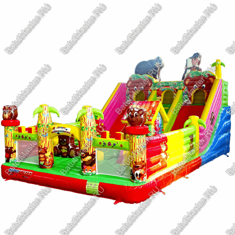 Коммерческий батут "В погоне за медведем 2"