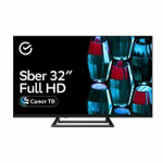 Телевизор Sber SDX-32F2137, чёрный, 32-дюймовый экран, Full HD, HDR, Direct LED, платформа «Салют ТВ»