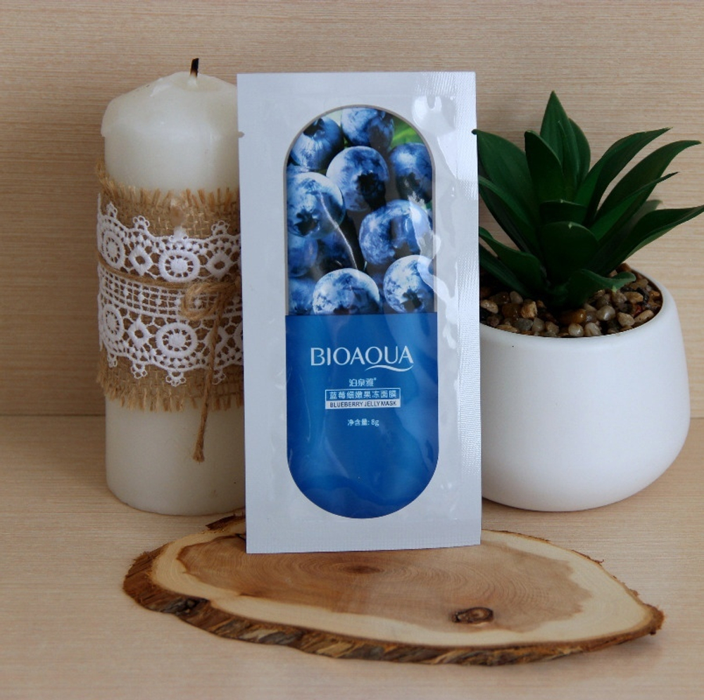 Ночная маска с черникой, 8г