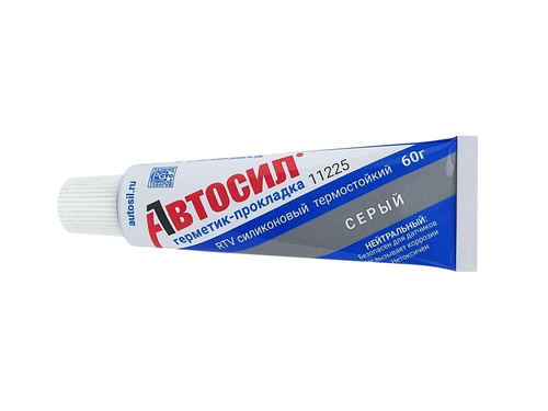 Герметик-прокладка Автосил, силиконовый, серый, 60 г