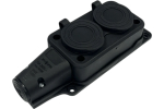 Удлинитель силовой iTOK i-CONNECT-COLOR-SU-KG-215-2-54-50-BLACK