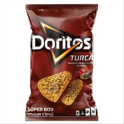 Чипсы Doritos с маком и помидорами, супер-упаковка, 130 г ( 3 штуки ) - Doritos