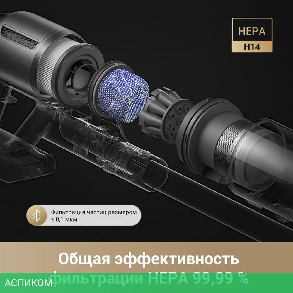 Пылесос Dreame Cordless Vacuum Cleaner Z30 Aqua Cycle (VZV77B)