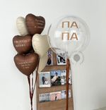 "Шоколадный сорбет" (набор из 9 шаров) №2329