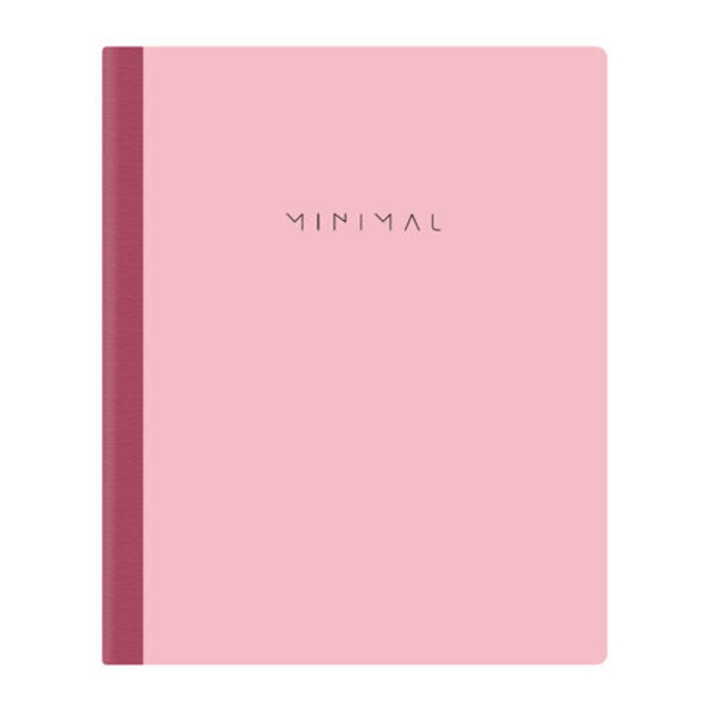 Тетрадь А5 96л. BRAUBERG на сшивке с корешком, клетка, обложка картон, Minimal, 405287