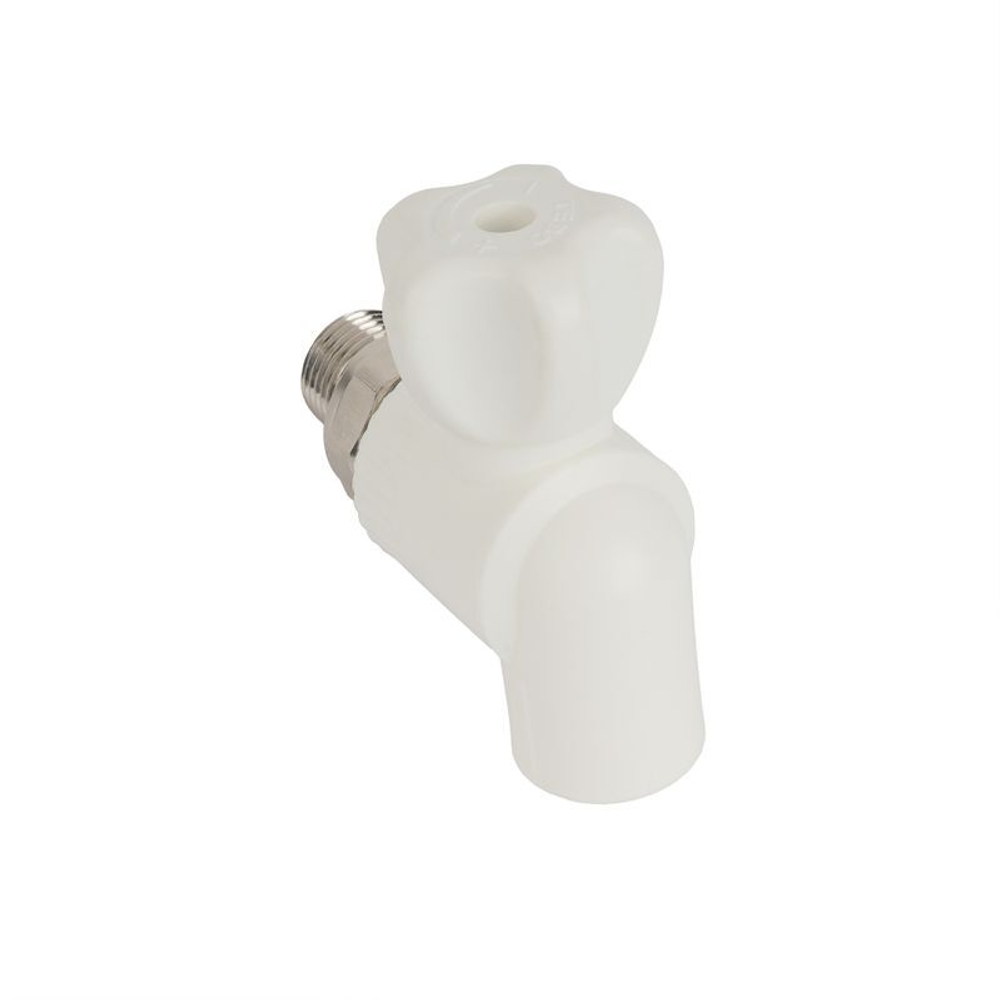 ПП Кран шаровый для радиаторов 20х1/2" угловой TEBO