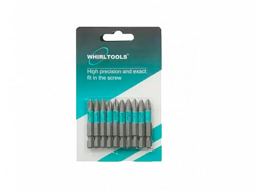 Насадка для самореза S2 WHIRLTOOLS PH1 50мм (10шт) WHIRLTOOLS