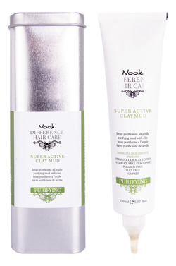 Nook Супер активная очищающая глина для кожи головы Ph 6,2 - Purifying Clay Mud , 150 мл