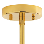 816087 Люстра DUMO 8х40W E14 ЧЕРНЫЙ МАТОВЫЙ/ЗОЛОТО