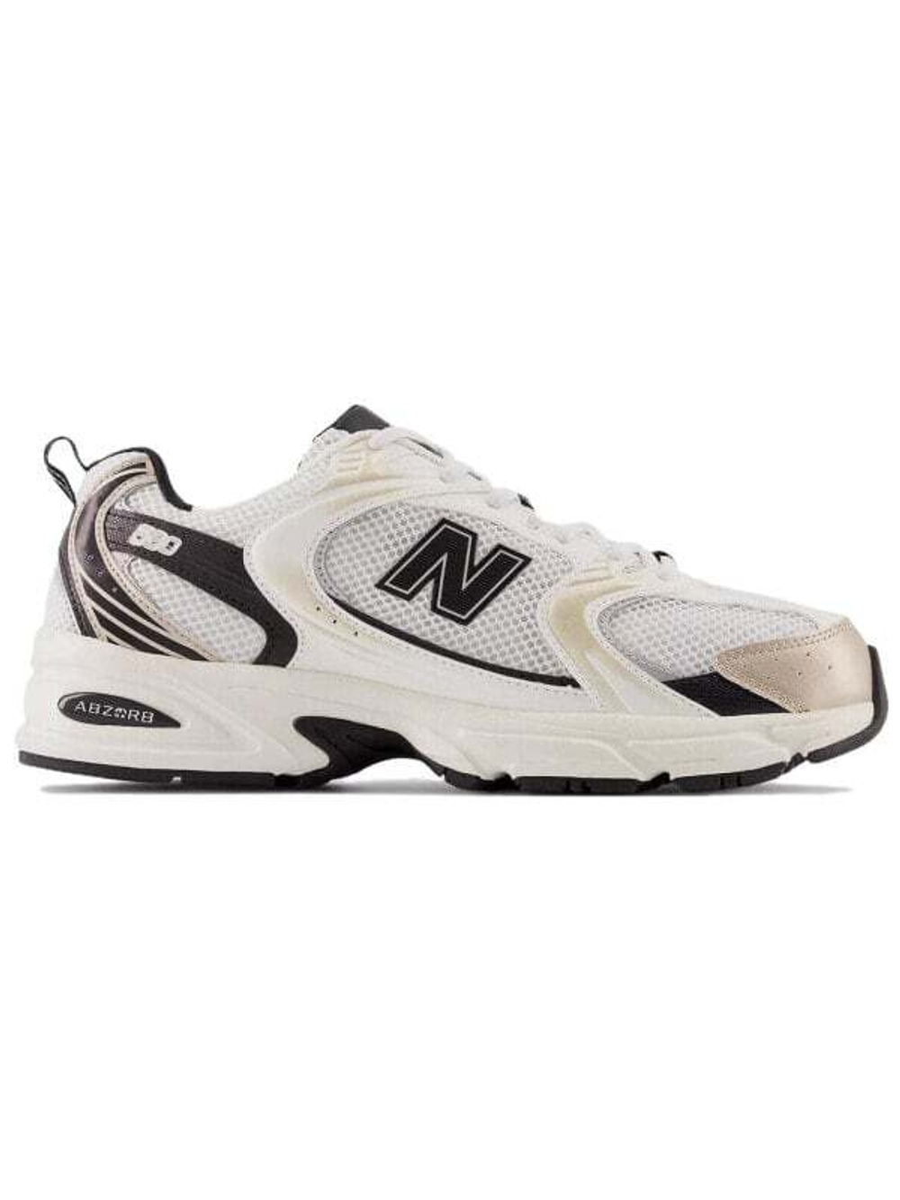 Кроссовки New Balance 530 White Light Gold Metallic