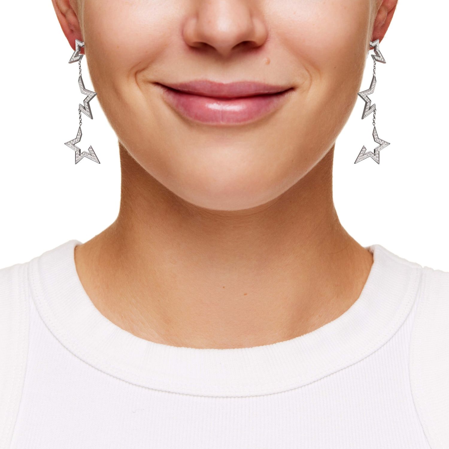 Серьги Starry Fructure Earring