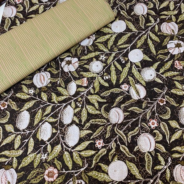У. МОРРИС - ФРУКТ #2, отрез 70 см 100% хлопок Handmade Fabrics 6