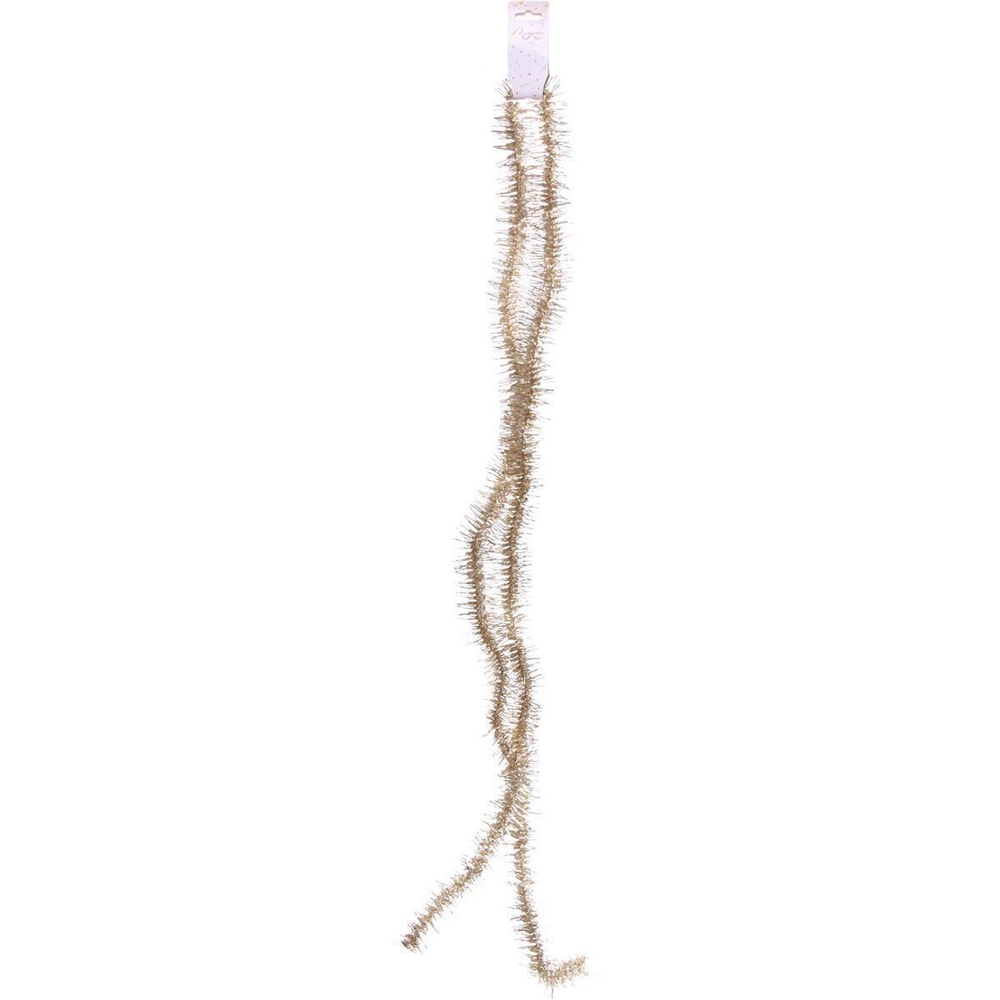 Мишура 2 м 5 см "Искристая", Золото