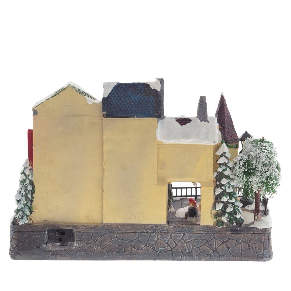 GAEM Фигурка декоративная "Рождество" (4 мелодии, подсвет, движ, 3xAA н/п, +USB), L30 W13,5 H21 см