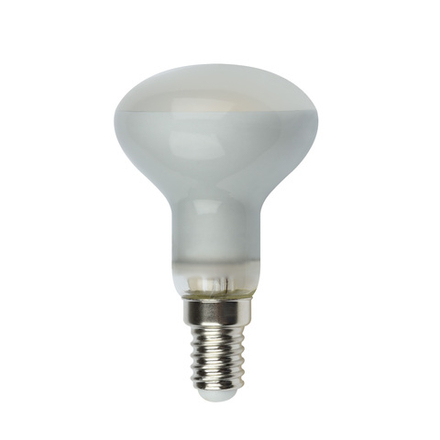 LED-R50-6W-NW-E14-FR PLS02WH Лампа светодиодная. Форма Рефлектор. матовая. Серия Sky. Белый свет. Картон. ТМ Uniel.