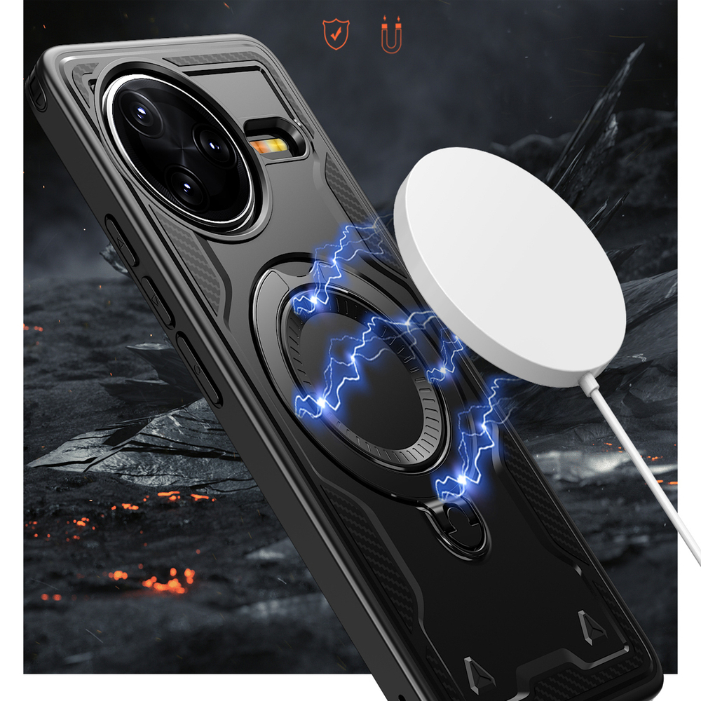 Чехол Magneto Case с кольцом для Poco F7 Pro