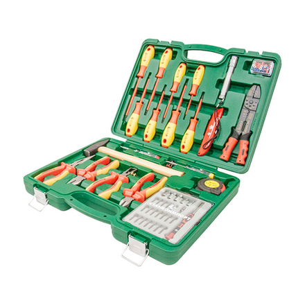 Набор инструмента электрика (21 предмет) СТАНКОИМПОРТ НАБЭ.13.23.21