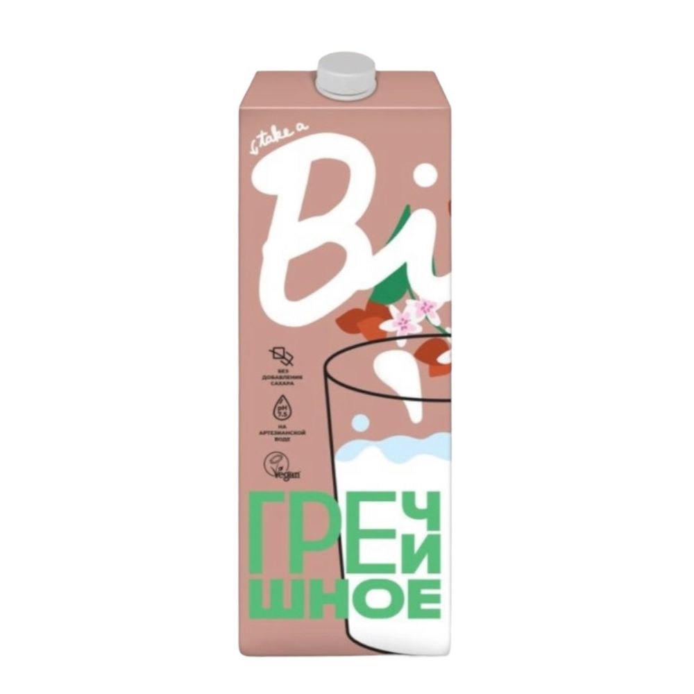 Растительное молоко Гречишное 1л (Bite)