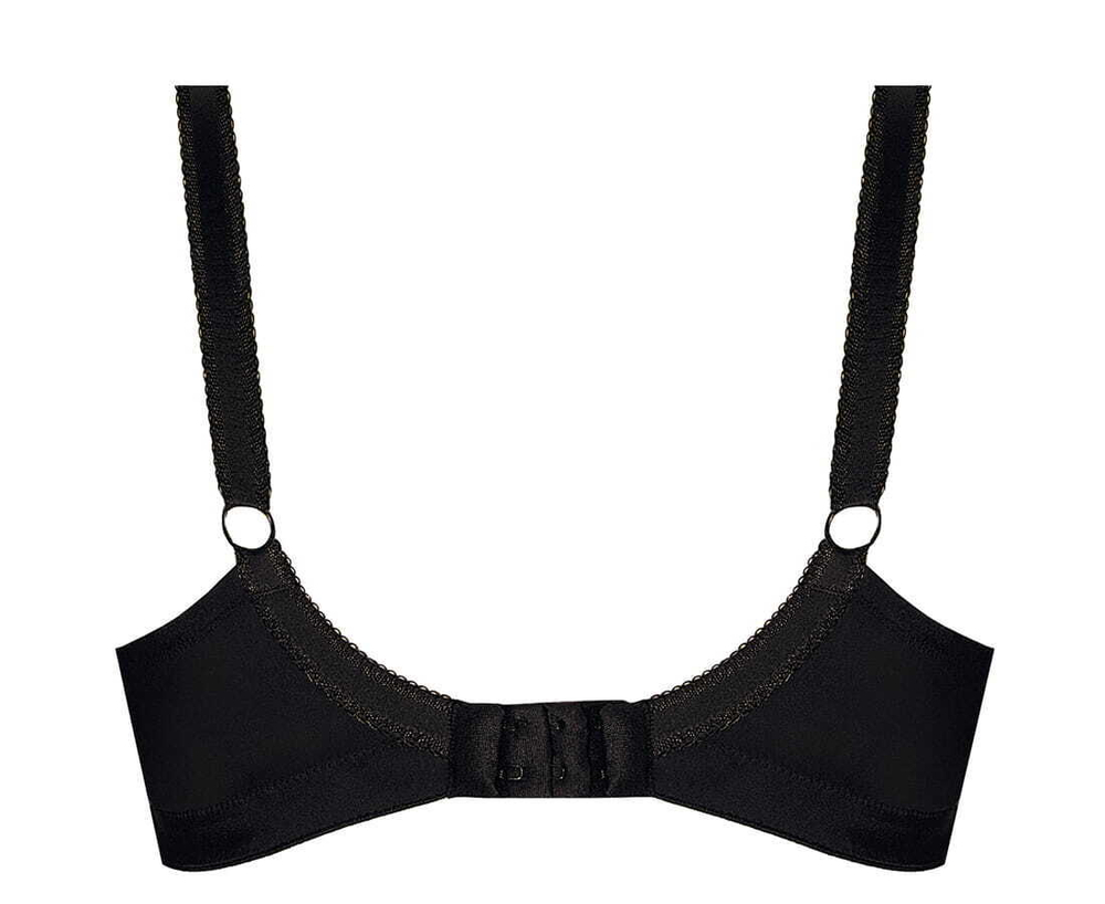 Бюстгальтер Carmela с чашками plus size без косточек (Размер: 80I) (Цвет: черный)