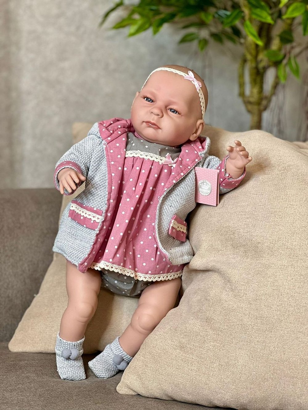 Кукла Berbesa мягконабивная 52см Valeria (5400K)