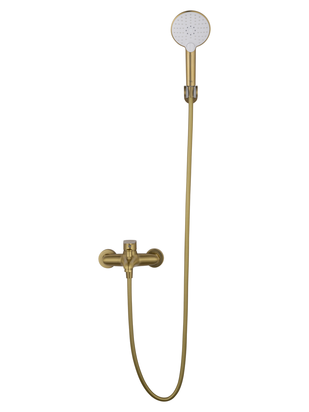 Смеситель для ванны с душем WONZON & WOGHAND ALFA, Брашированное золото (WW-AE3204-BG)
