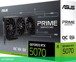 Видеокарта ASUS PRIME GeForce RTX 5070 OC 12GB GDDR7 (90YV0M10-M0NA00)