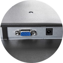 Второй монитор 15" TM для Datavan Glamor, черный, VGA (с кронштейном)