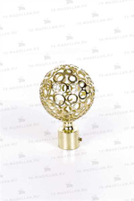 Наконечник АМ Ажур 16-20мм, золото глянец