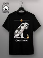 Футболка немецкий дог