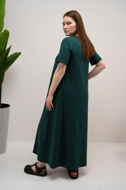 Длинное свободное платье-футболка | Последние размеры
