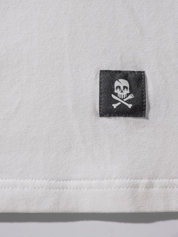 Футболка с карманом белая - фото 4