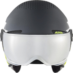 2025 Шлем с визором ALPINA Zupo Visor Q-Lite Charcoal-Neon