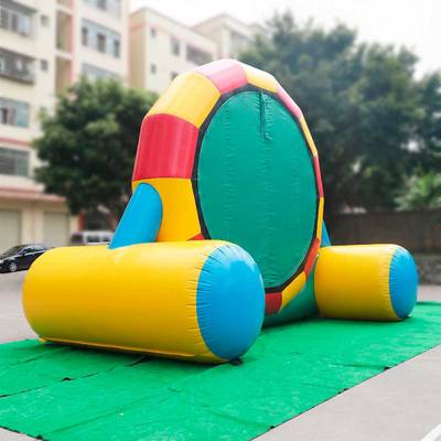 Надувной герметичный дартс «Бей без промаха», диаметр 5 м, размер 5×3×4 м