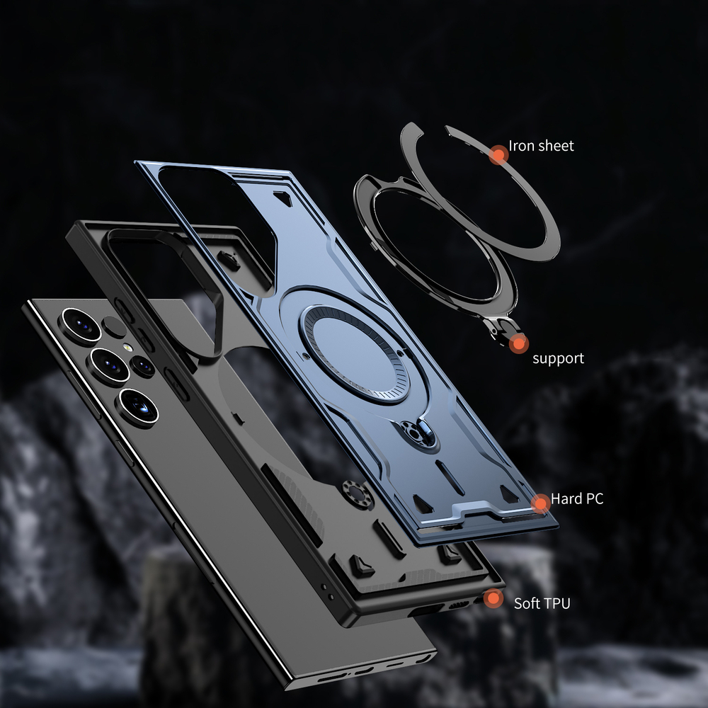 Чехол Magneto Case с кольцом для Samsung Galaxy S22 Ultra