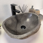 Раковина из речного камня RS-63321 (49*36*16) 0122